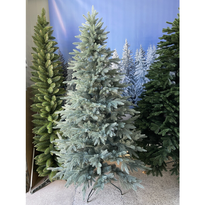 Cast Christmas tree Classic 220 sm blue