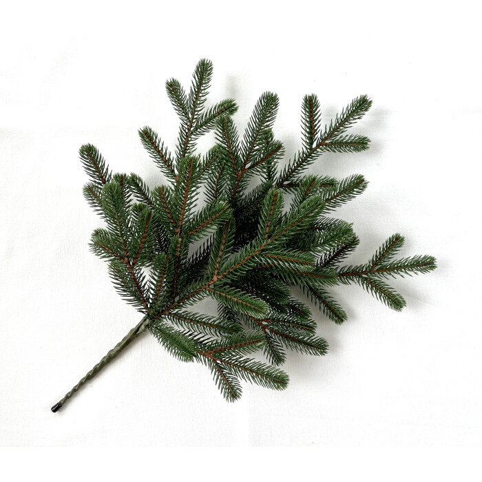 New Year's branch Traditional 60 cm green