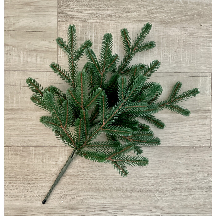 New Year's branch Traditional 60 cm green