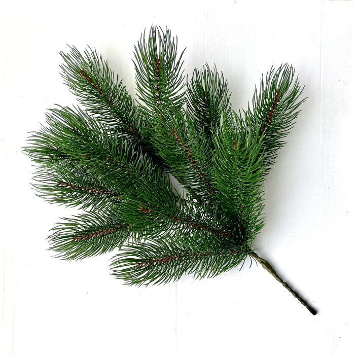 Pine branch 60 cm green