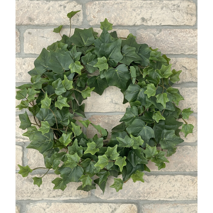 Artificial ivy wreath Spring Ø35cm