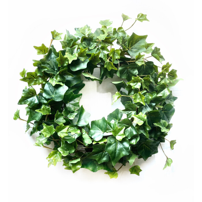 Artificial ivy wreath Spring Ø35cm