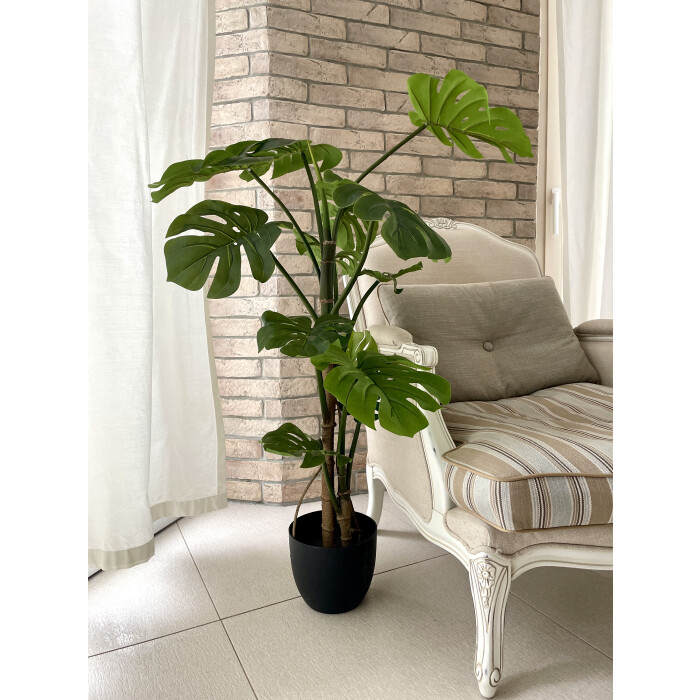 Monstera artificial 115 cm in a pot