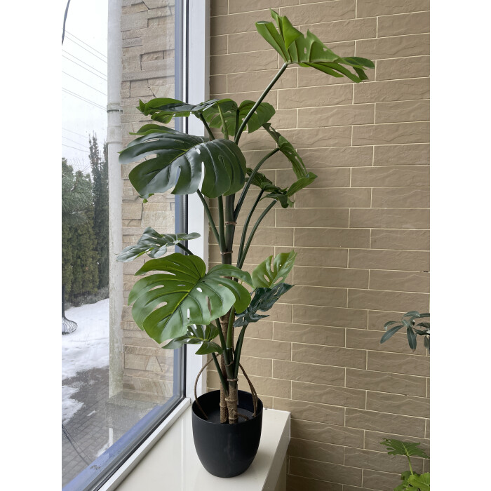 Monstera artificial 115 cm in a pot