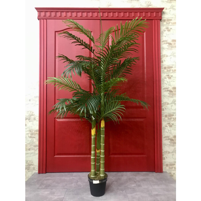 Artificial bamboo palm 180 cm in a pot