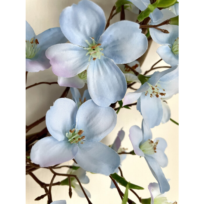 Wreath spring apple blossom blue Tenderness Ø45 sm