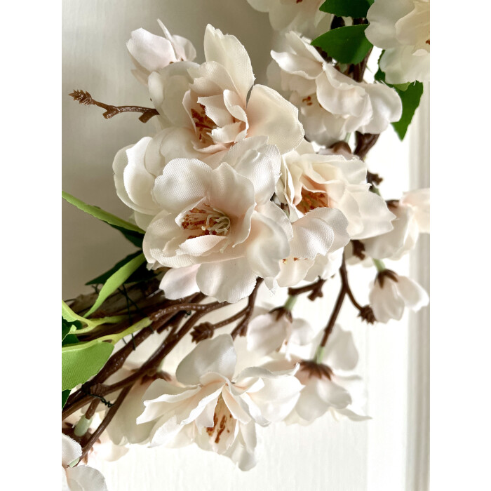 Wreath spring apple blossom terry nude Ø45 sm