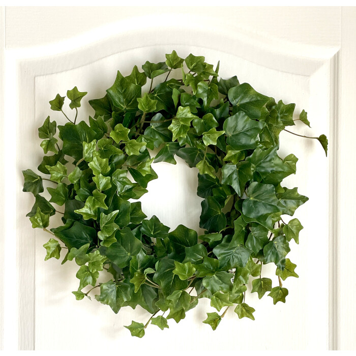 Artificial ivy wreath Spring Ø35cm