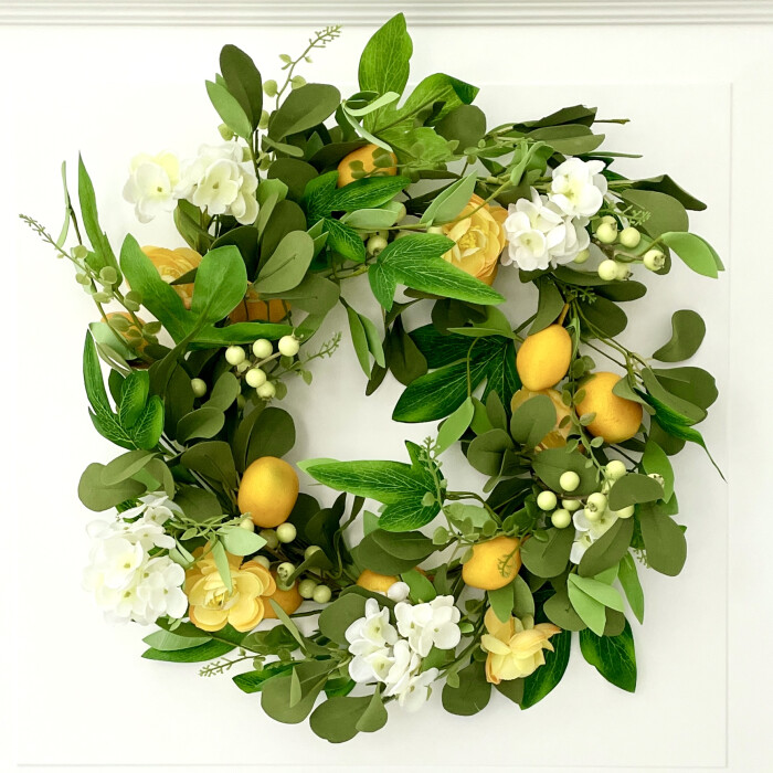 Lemon Melody Wreath