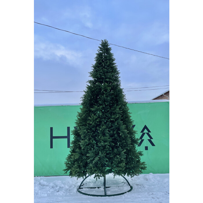 Classic cast Christmas tree 400 cm green