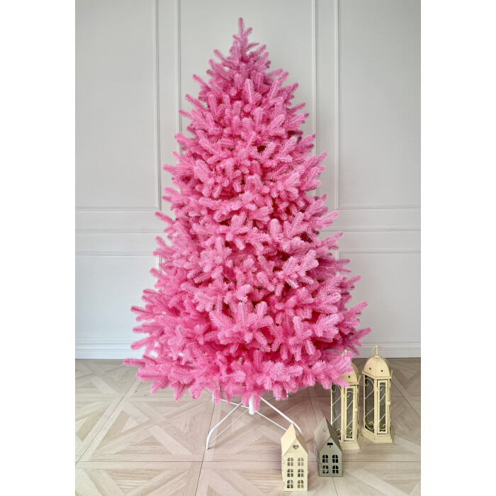Ялинка Super Lux лита 220 см рожева Marshmallow Pink
