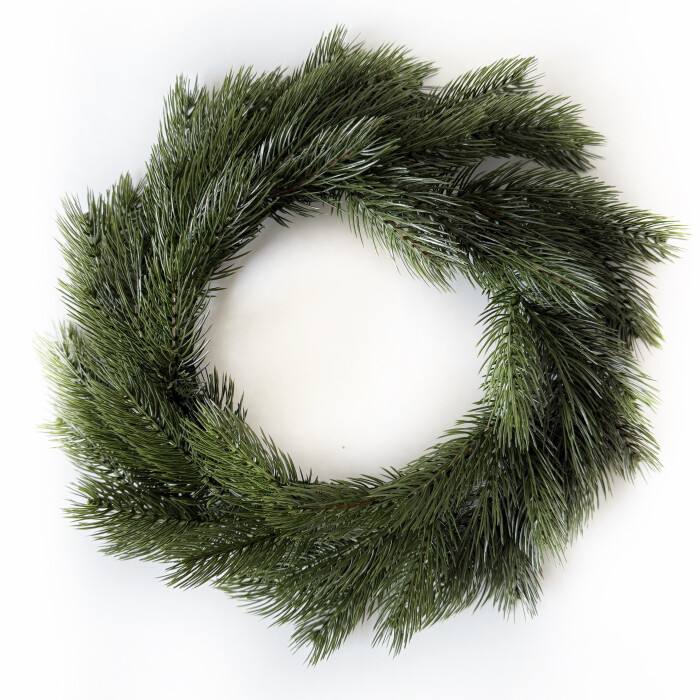 Wreath Pine mini cast d-40 cm olive