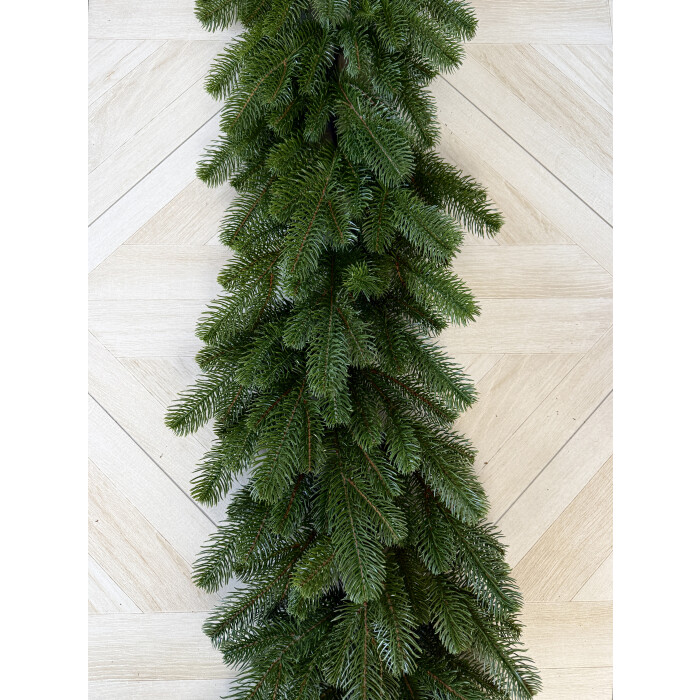 Гирлянда Lux литая 2,0м зеленая (оливка)