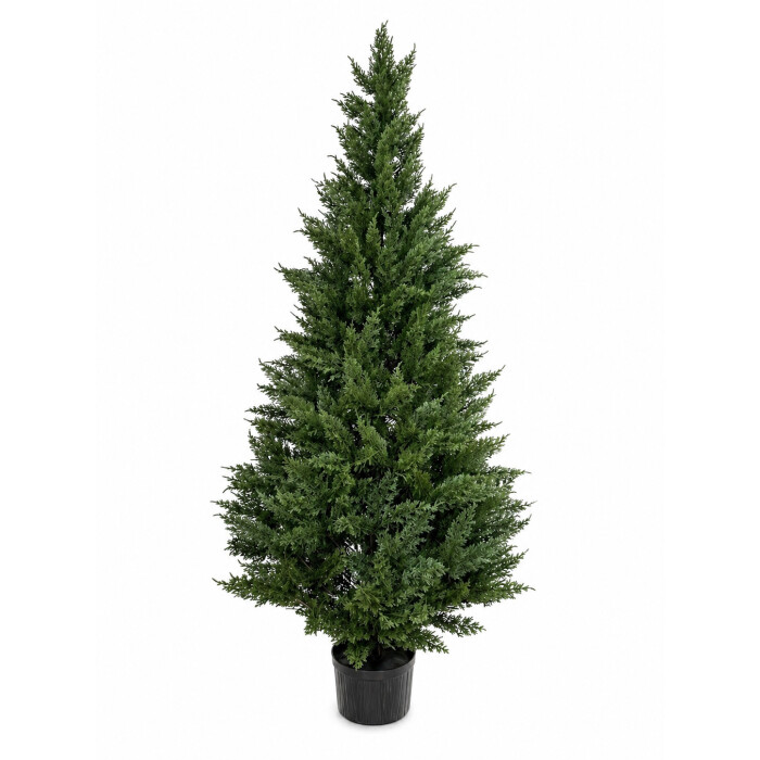 Artificial cast green thuja in a pot 150 cm