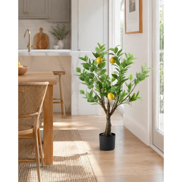 Artificial lemon tree 95 cm
