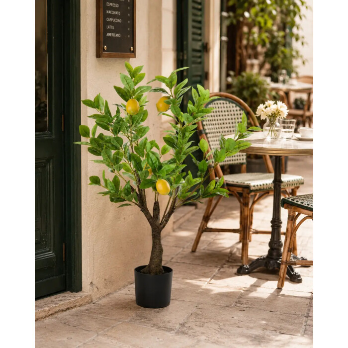 Artificial lemon tree 95 cm