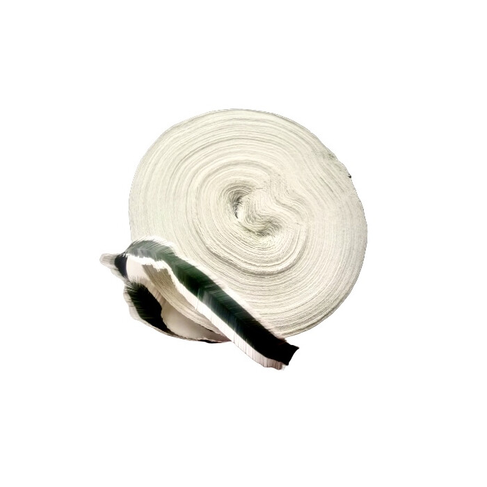 Плівка поліпропіленова посічена зелена з білим кінчиком