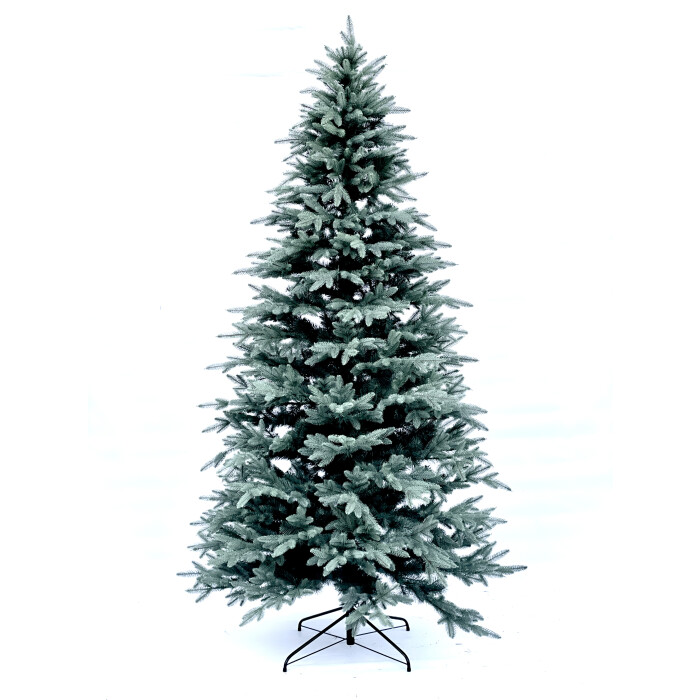 Cast Christmas tree Classic 220 sm blue